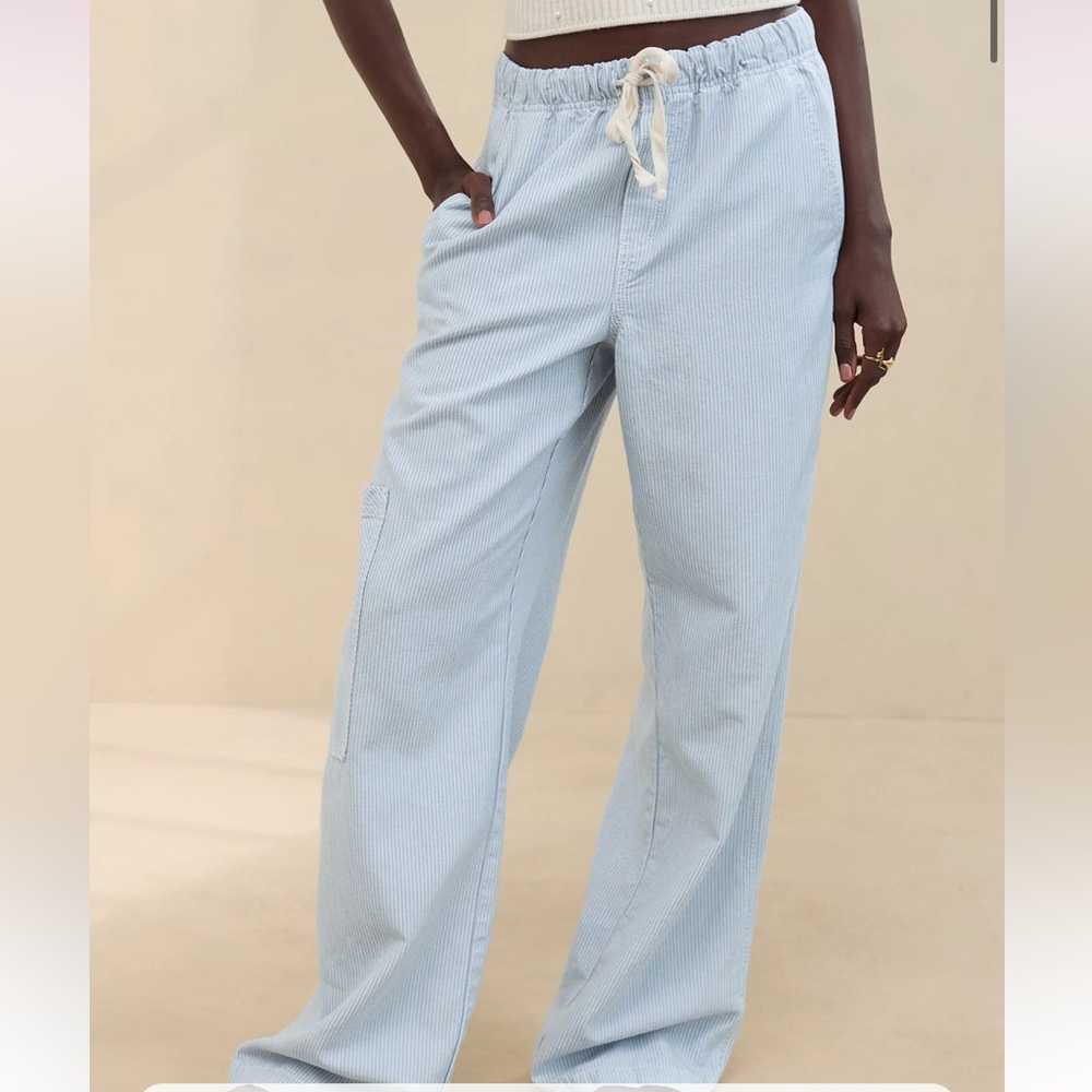 Aerie Low and Slouchy Trouser XS Tall